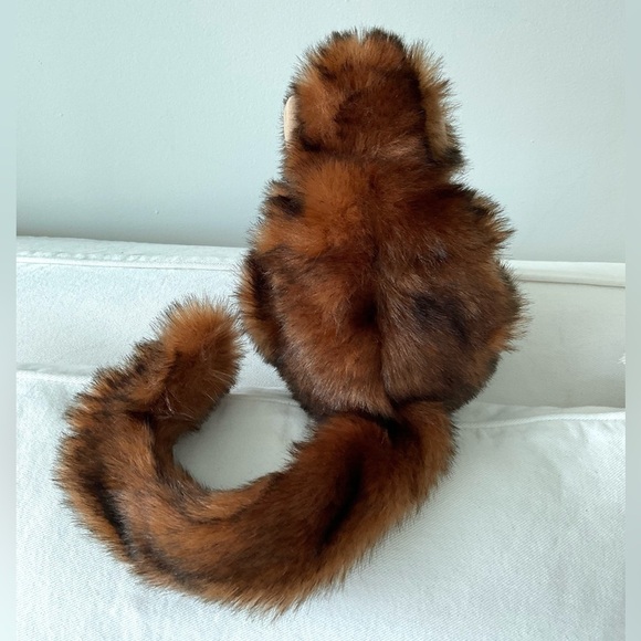 Folkmanis Monkey Puppet MOVING MOUTH Long Tail NEW - Picture 2 of 9